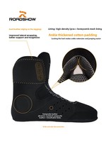 Patins à roulettes en ligne professionnels pour adultes Lexiu M3 Extreme FSK avec roues à trois roues pour la course et l'entraînement à la vitesse