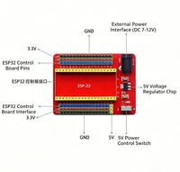Modul ESP-32, Papan Ekspansi Pengembangan Inti ESP32 yang Dilengkapi dengan Modul WROOM-32 Berlaku
