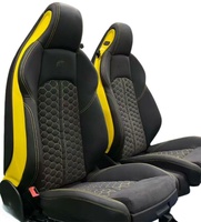 RS-Serie Sitz-Upgrade, Ergonomisches Sitzschienen-Design, Autoinnenausstattungs-Modifikationszubehör Passend für Audi A4, A6, Q5, Q7