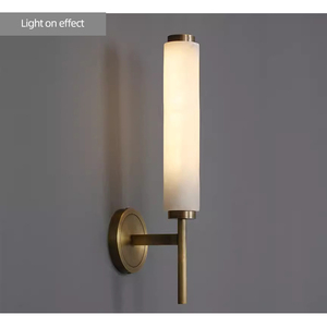 Lampe murale en albâtre vente en gros prix chambre à coucher applique murale de chevet applique murale de luxe originaire d'Espagne albâtre naturel - Product Image 2