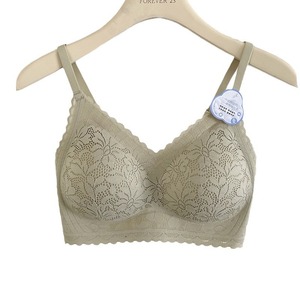 Soutien-gorge <span class=keywords><strong>sexy</strong></span> sans couture en dentelle pour <span class=keywords><strong>femme</strong></span>, avec bonnets fixes push-up fins pour petites poitrines, anti-affaissement <span class=keywords><strong>et</strong></span> maintien optimal - Product Image 5