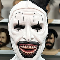 Masque intégral en silicone réaliste, costume de monstre effrayant pour Halloween, couvre-chef en latex pour jeux de rôle et accessoires de performance