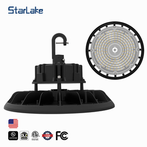 ไฟไฮเบย์ LED คุณภาพสูง 100W-300W ตัวเรือนอะลูมิเนียม ปรับความสว่างได้ มาตรฐาน IP65 สำหรับโรงงาน โกดังสินค้า ไฟไฮเบย์แบบ UFO - Product Image 1