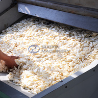 Séchoir à convoyeur continu de grande capacité multicouche Séchoir à manioc lourd à grand rendement