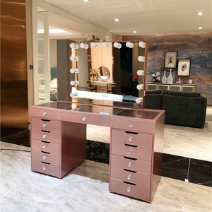 green emerald velvet dress Putney Grey & Gold Dressing Table