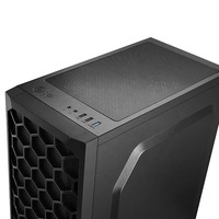 Boîtier PC de bureau AntarcChill ATX SPCC avec verre trempé et design de ventilation parfait pour le gaming, modèle standard ODM
