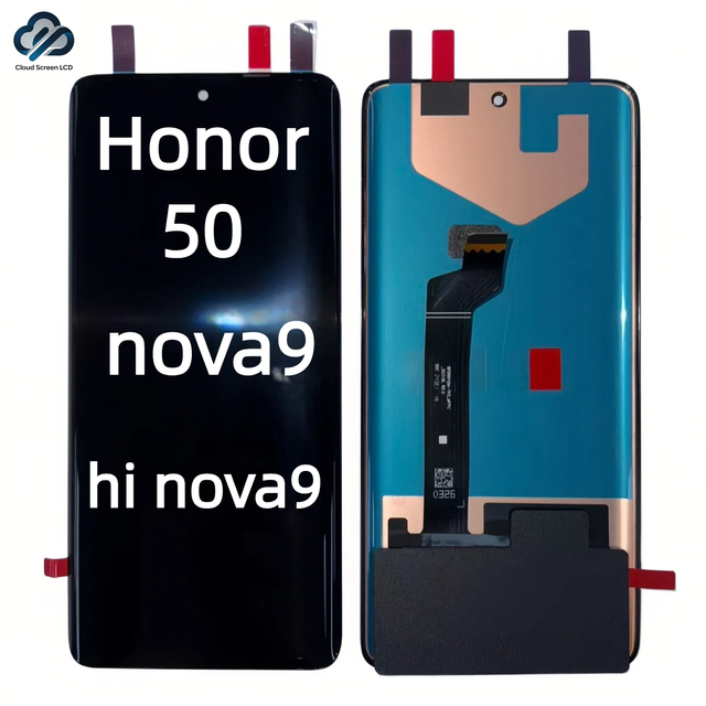Lcd Screen for Huawei Honor 50/nova9.hi Nova9 Lcd Mobile Phone Accessories with Frame