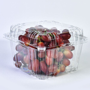 Boîte d'emballage transparente en plastique PET pour fruits frais <span class=keywords><strong>Lesui</strong></span> Wholesale, plateau d'emballage pour fraises - Product Image 1