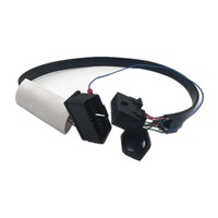 Câble OBDII plat assemblé SETOCONT 30CM, 16 broches, rallonge OBD2 mâle-femelle, profil bas, angle droit