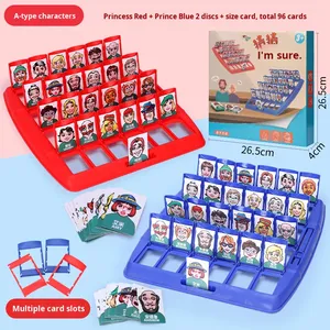 Juego de Mesa de Plástico Guess for I Am Guess Characters, Multijugador, Informal para Adultos, Fiesta, Lógica, para Is the Undercover Card - Product Image 6