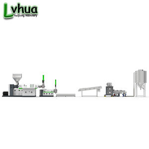PP PE rigd nhựa pelletizing tái chế PELLET máy mới lvhua CE cấp giấy chứng nhận đôi giai đoạn duy nhất vít đùn - Product Image 1