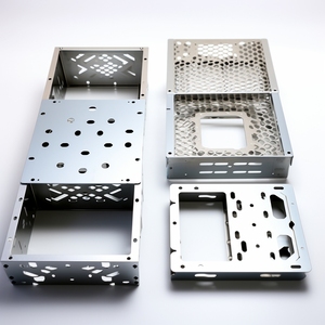 Pièces de châssis en acier inoxydable découpées et pliées au laser de haute précision sur mesure pour fabricants d'équipements électroniques - Product Image 6