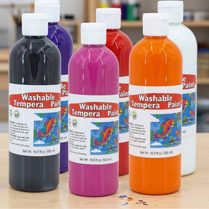 Set di Colori <span class=keywords><strong>Tempera</strong></span> Personalizzabili da 500ml, Vendita all'Ingrosso per Arte Fluida <span class=keywords><strong>su</strong></span> <span class=keywords><strong>Tela</strong></span>, Vetro e Carta per Bambini e Studenti - Product Image 2