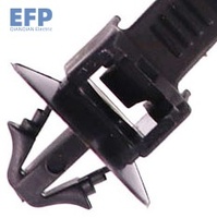 Attaches de câbles de voiture en nylon noir, 10 pièces, révolutionnent la fixation rapide des sangles zippées pour tous les véhicules, attaches de câbles robustes, clips de fixation