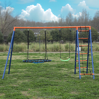 Set Altalena in Lega Zoshine per Bambini di 4 Anni, Attrezzatura per Parco Avventura e Fitness all'Aperto