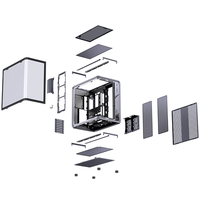Nouvelle arrivée 2026 - Carte mère ATX BO400CG V2 - Prise en charge MINI-ITX / MICRO-ATX / ATX - Boîtier de jeu pour GPU jusqu'à 435 mm