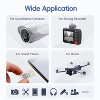 Carte mémoire 32 Go 64 Go 128 Go 256 Go 512 Go 1 To, dispositif de stockage personnalisé pour caméra embarquée, caméra DVR, drone, téléphone, écouteurs, haut-parleur, carte SD