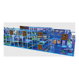 Toboganes Gigantes de Diversión, Equipo de Juegos Interior, Serie Océano, Estructura de Juego Infantil de Plástico con Certificación ASTM, Laberinto Multinivel - Product Image 5