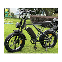 H9 VTT électrique 48V 500W EU Stock Suspension complète 20 "moyeu arrière moteur cadre en acier pour adultes VOMO H9
