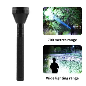 10 Years Factory Experience USB Rechargeable Torch Outdoor Powerful Led Flashlight Super Bright Lithium Battery Torch Light