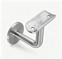 Support mural en acier inoxydable pour main courante d'escalier, fixation pour balustrade de balcon