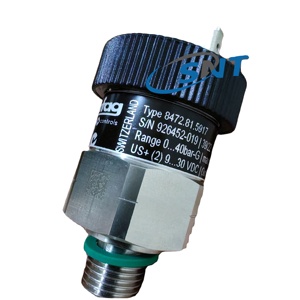 Sensor de Presión Original TRAFAG 8472 9-32VDC 4-20mA IP56 en Caja con Enchufe 8472.81.5917 - Product Image 1