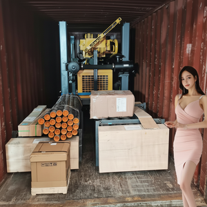 Plataforma de perforación de pozo de agua hidráulica de arranque eléctrico Máquina de perforación pequeña - Product Image 1