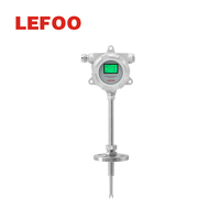 Capteur de vitesse d'air antidéflagrant haute température LEFOO -40-450 avec précision de 3 % FS et sortie RS485/Modbus