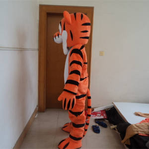핫 세일 사용자 정의 호랑이 마스코트 의상 성인 만화 캐릭터 호랑이 코스프레 정장 파티 - Product Image 2