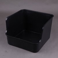 Boîte de nidification en plastique PP noir pour la production d'œufs, emballée sur palette, neuve