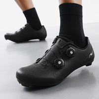 Nouvel ensemble de chaussures de vélo de route pour hommes, semelle rigide, sans système de blocage, légères, perforées, séchage rapide, respirantes pour l'été