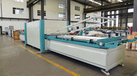 Machine de laminage automatique de film PVC avec moteur pour le laminage de panneaux de bois et l'emballage du bois