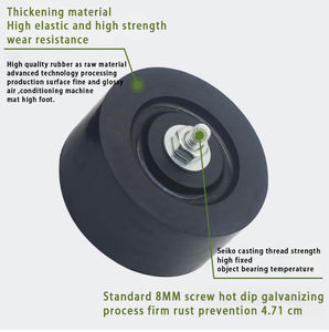 Pied de montage en caoutchouc industriel de qualité supérieure pour blocs de climatisation - Product Image 5