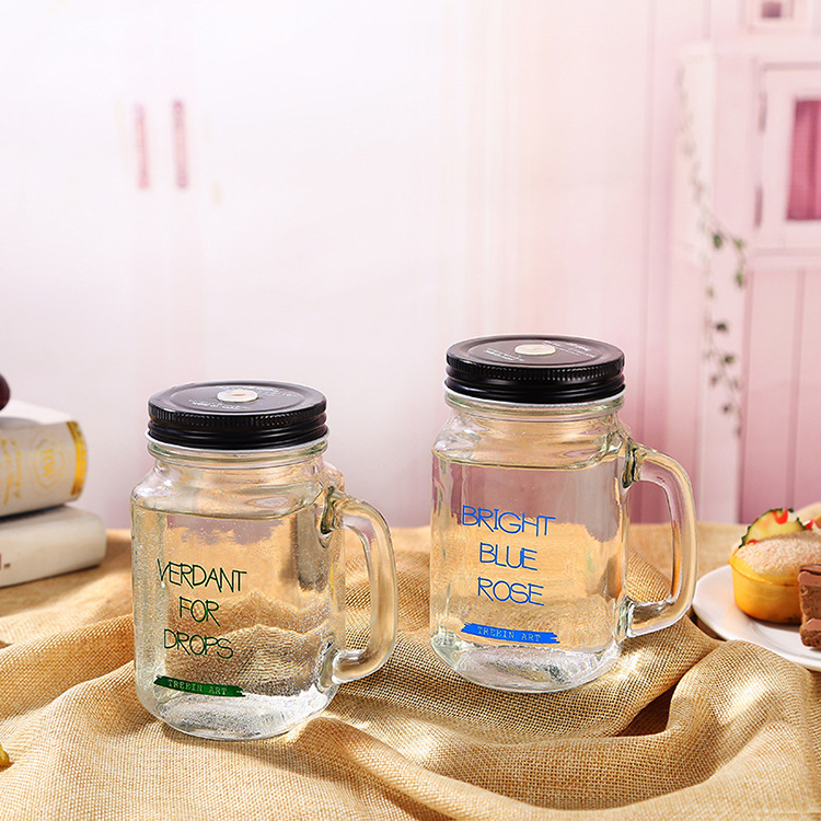 20 Oz Mason Jars - Customizable Glass Drinking Containers