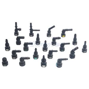 Nuovo risparmio di plastica 9.89-connessione veloce del connettore rapido del gomito della linea del carburante per auto ID8 - Product Image 1