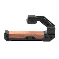 Cage pour appareil photo en aluminium pour Canon EOS R8, avec support griffe froide, trous ARRI 3/8\" et 1/4\", poignée supérieure, boîtier de protection pour appareil photo reflex numérique