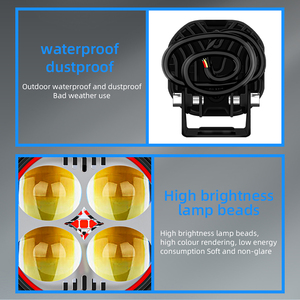 Nuovo 12V LED <span class=keywords><strong>faro</strong></span> moto con luce <span class=keywords><strong>da</strong></span> <span class=keywords><strong>lavoro</strong></span> Flash bianco/giallo/rosso e fendinebbia garanzia di 180 giorni accessori esterni Auto - Product Image 6