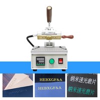 Machine de Marquage à Chaud pour Cuir, Bois, PVC, Papier – Presse à Chaud pour Logos, Numéros et Lettres Personnalisés