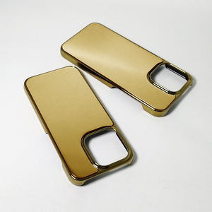 Nuevo diseño chapado al vacío para <span class=keywords><strong>iPhone</strong></span> PC <span class=keywords><strong>con</strong></span> funda trasera de metal funda de protección de lujo para teléfono móvil acepta logotipo y diseño personalizados - Product Image 5