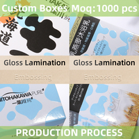 Boîtes d'emballage pour cheveux biodégradables, tube en carton ivoire avec logo, fournisseur d'emballages cosmétiques pour soins personnels pour les marques de détail