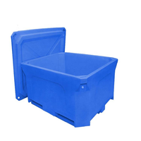 Boîte isotherme portable 200L en PE moulé par rotation pour la conservation des aliments, fabrication en usine du Zhejiang, vente en gros