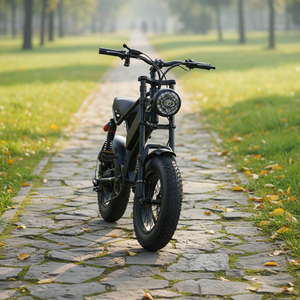 Bicicleta Eléctrica de Montaña <span class=keywords><strong>XC</strong></span> Compacta y Ligera, Bicicleta Todoterreno con Llantas Gruesas, Duraderas y Antideslizantes - Product Image 3