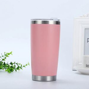 Custom Logo 20oz Tumbler Vacuum Insulated Stainless Steel <b>Cup</b> with <b>Lid</b> <b>Straw</b> Powder Coated Double Wall - Product Image 2