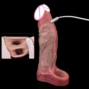 Funda para Pene, Vibrador Realista, Extensor de Pene para Hombre, Juguetes Sexuales para Adultos, Anillo de Silicona Suave, 10 Modos, Apto para Hombres y Parejas - Product Image 4