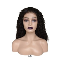 Cheveux humains vietnamiens Super Double Drawn Pixie bouclés perruques cheveux bruts haute qualité HD dentelle frontale perruque bouclée