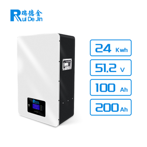 Batterie solaire au lithium-fer à décharge profonde 100Ah 300Ah 15kWh, système de stockage d'énergie pour maison mobile à montage au sol LiFePO4 - Product Image 2