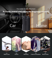 Type-c Charge Voyage Voiture Humidificateur Exploité Mini Parfum Sans Eau Aromathérapie Huile Essentielle Voiture Diffuseur D'arôme