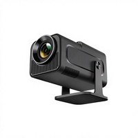 Mini Proyector HY320, Éxito de Ventas Transfronterizo, 1080P, Android 11, Alta Definición, Cine en Casa, Portátil, Wi-Fi, CRT