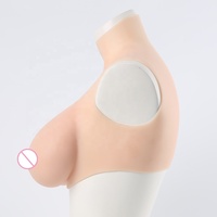 Prothèses mammaires réalistes en silicone pour cosplay de travesti, faux seins énormes pour transgenres