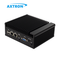 Nuevo Mini PC Industrial N97 de 12 Núcleos, 2 LAN, 6 USB, 2 COM, DDR4, con Ranura para Tarjeta SIM, Sin Ventilador, 4G, Linux/Windows, SSD/HDD